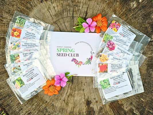 Seed Club Subscription - 12 Seed Packs - 1 Year Subscription - Additional $10 Off