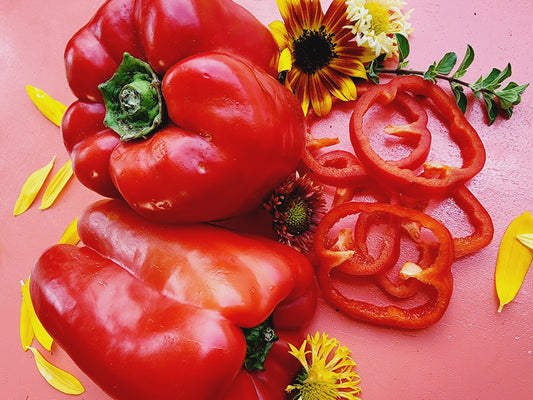 Chinese Giant Sweet Bell Peppers