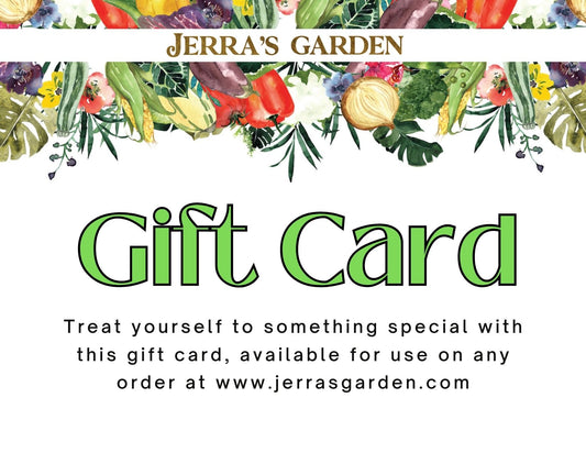 Jerra's Garden Digital Gift Card