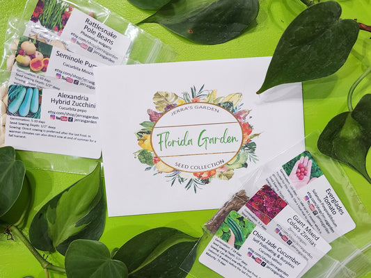 Florida Garden Heirloom Seed Collection Gift Set